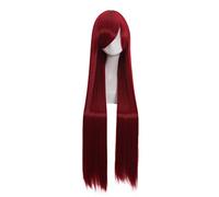 Anime Steins Gate Makise Kurisu Long Straight Wig Cosplay Costume Heat Resistant Synthetic Hair Women Wigs 2