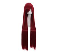 Anime Steins Gate Makise Kurisu Long Straight Wig Cosplay Costume Heat Resistant Synthetic Hair Women Halloween Party Wigs 2