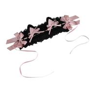 Anime Style Hair Accessory with Punk Cat Ears and Bow Design, Safe Headpiece, Ideal for Daily Use, Anime Hair Accessory