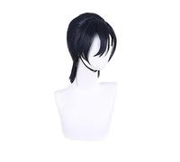 Anime Summer Time Rendering Shinpei Ajiro Cosplay Wig Dark Blue Short Hair Heat-resistant Fiber Hair +Wig Cap Party Halloween
