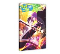Anime Summoned to Another World for A Second Time Canvas Poster Wall Art Decor Print Picture Paintings for Living Room Bedroom Decoration 20x30inch(50x75cm)