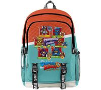 Anime Superzings 3D Digital Print Children's Backpack Oxford Cloth Men Women Children Gifts, Su-z1, 40*28*17cm (16zoll), Rucksack