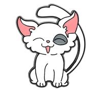Anime Suzume No Tojimari Daijin Cat Enamel Pin, Klein, Non-precious metal