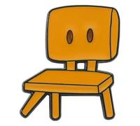 Anime Suzume No Tojimari Daijin Cat Enamel Pin, Klein, Non-precious metal