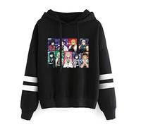 Anime Sweatshirt for Demon Tanjirou Nezuko Slayers Hoodie Casual Streetwear for Women Men