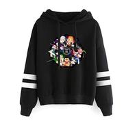 Anime Sweatshirt for Demon Tanjirou Nezuko Slayers Hoodie Casual Streetwear for Women Men