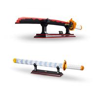 Anime Sword Splicing Building Block Model, 790 PCS, 27 Inches, Samurai Sword Set with Scabbard and Stand, Cosplay Anime Sword Katana (DK1503)