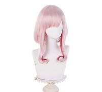 Anime Takt op. Destiny Cosplay Wig Destiny Pink Red Short Hair Heat Resistant Fiber Hair + Wig Cap Halloween Girls Women