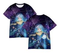 Anime That Time I Got Reincarnated As A Slime Cosplay T Shirt Men Short Sleeve Funny Tshirt Rimuru Tempest Graphic Tees (A XL)