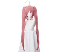Anime That Time I Got Reincarnated as a Slime Milim Nava cosplay wig women pink long ponytails hair wig costumes L wig