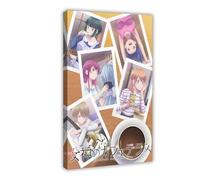 Anime The Café Terrace And Its Goddesses Season 2 Canvas Poster Bedroom Decor Landscape Office Room Decor Gift 24x36inch(60x90cm)