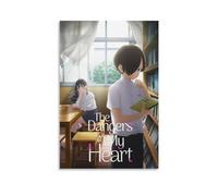 Anime The Dangers in My Heart Poster Wall Art Poster Prints Home Decor Picture Canvas Painting Posters 12x18inch(30x45cm)