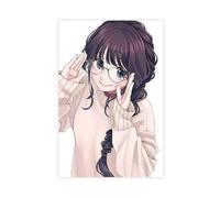 Anime The Fragrant Flower Blooms with Dignity Canvas Poster Wall Art Decor Print Picture Paintings for Living Room Bedroom Decoration 08x12inch(20x30cm)