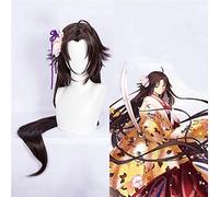 Anime the Garden of sinners Chapter Cosplay Wigs Ryougi Shiki Cosplay Wig Synthetic Wig Hair Halloween Party Kara no Kyoukai Wig