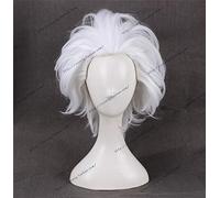 Anime The Little Mermaid Ursula Cosplay Wig White Short Heat Resistant Carnival Party Synthetic Hair Wigs SL-817