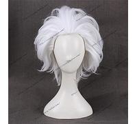 Anime The Little Mermaid Ursula Cosplay Wig White Short Heat Resistant Carnival Party Synthetic Hair Wigs Sl-817