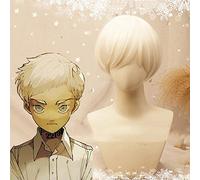 Anime The Promised Neverland Cosplay Wigs Norman Cosplay Wig Synthetic Wig Hair Halloween Carnival Party Yakusoku no Neverland
