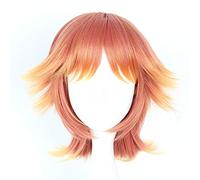 Anime The Royal Tutor Heine Wittgenstein Cosplay Wigs Orange Short Heat Resistant Hair Role Play Wig