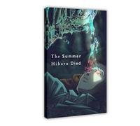 Anime The Summer Hikaru Died Poster Canvas Poster Wall Art Decor Print Picture Paintings for Living Room Bedroom Decoration 12x18inch(30x45cm)
