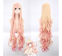 Anime the Super Dimension Fortress Macross Wigs Sheryl Nome Wig Cosplay Costume 120cm Long Curly Wavy Synthetic Hair Wig