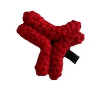 Anime Theme Crochet Angry Face Clip Handmade Side Hairpin Lolle Play Bullet Accessories Side Styling For Anime Clip