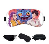 Anime Theme Sleep Eye Mask for Hunters Fans Soft Eye Mask for Sleeping, with Adjustable Strap, Relax Travel Blindfold Masquerade (Style 3)
