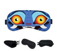 Anime Theme Sleep Eye Mask for Hunters Fans Soft Eye Mask for Sleeping, with Adjustable Strap, Relax Travel Blindfold Masquerade (Style 2)