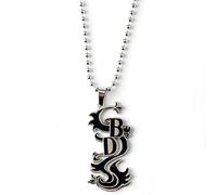 Anime Tokyo Revengers Necklace Hinata Tachibana Manjiro Sano Stainless Steel Necklace Men Women Choker Bead Chain Jewelry