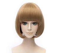 Anime Touken Ranbu Online Maeda Tengjiro Linen Short Cosplay Wig Heat Resistant Fiber Hairpiece Synthetic Hair Wigs