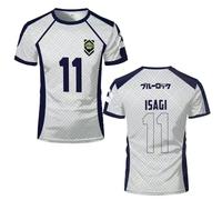 Anime Tshirts Seishiro Nagi T-Shirt Isagi Yoichi/Kenyu Yukimiya Cartoon 3D Printed Cosplay Sports Shorts Casual Summer Manga Tee Top Short Tshirt for Unisex