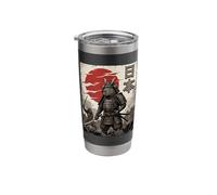 Anime Ukiyo-e Japanese Vintage Warrior Samurai Capybara Stainless Steel Insulated Tumbler