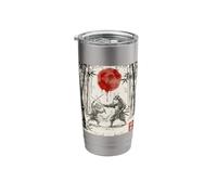 Anime Ukiyo-e Japanese Vintage Warrior Samurai Capybara Stainless Steel Insulated Tumbler