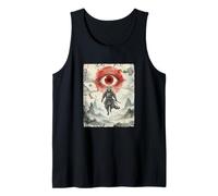 Anime Ukiyo-e Japanese Vintage Warrior Samurai Raccoon Tank Top