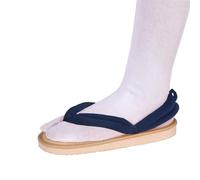 Anime Unisex Cosplay Clog Shoes for Kamado Tanjirou Shinobu Cos Sandal Prop Oshitari with Socks (Dark Blue,2)