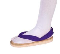 Anime Unisex Cosplay Clog Shoes for Kamado Tanjirou Shinobu Cos Sandal Prop Oshitari with Socks (Purple,3)