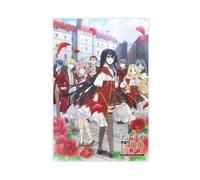 Anime Villainess Level 99： I May Be The Hidden Boss But I'm Not The Demon Lord Poster 1 Canvas Poster Wall Art Decor Print Picture Paintings for Living Room Bedroom Decoration 12x18inch(30x45cm)