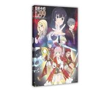 Anime Villainess Level 99： I May Be The Hidden Boss But I'm Not The Demon Lord Poster Canvas Poster Wall Art Decor Print Picture Paintings for Living Room Bedroom Decoration 20x30inch(50x75cm)