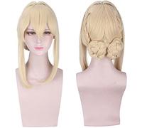 Anime Violet Evergarden Wig Cosplay Costume Women Yellow Heat Resistant Synthetic Hair Halloween Party Wigs A