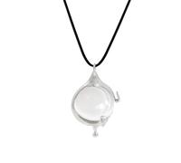 Anime W I T C H Will Cosplay Necklace Heart of Kandrakar Unisex Crystal Pendant Choker Jewelry Accessories Props Gift