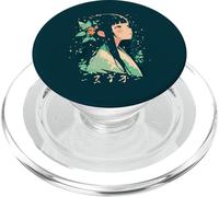 Anime Waifu Cute Anime manga Cat Girl Sweet Retro Japan PopSockets PopGrip for MagSafe