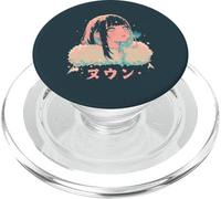 Anime Waifu Cute Anime manga Cat Girl Sweet Retro Japan PopSockets PopGrip for MagSafe