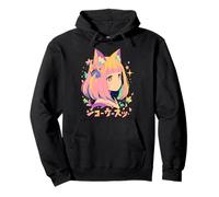 Anime Waifu Cute Anime manga Cat Girl Sweet Retro Japan Pullover Hoodie