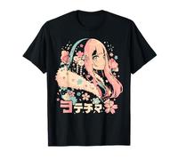 Anime Waifu Cute Anime Manga Cat Girl Sweet Retro Japan T-Shirt