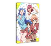 Anime We Never Learn：BOKUBEN Poster Canvas Poster Bedroom Decor Landscape Office Room Decor Gift 24x36inch(60x90cm)