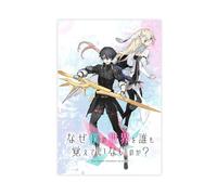 Anime Why Nobody Remembers My World Poster Canvas Poster Bedroom Decor Landscape Office Room Decor Gift 24x36inch(60x90cm)