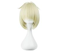 Anime Wig Blue Exorcist Cosplay Shiemi Moriyama Wig,Yellow Short Wig,Costume Halloween Wig,For Halloween,Costume Party,Anime Show,Cosplay Event,Concerts Cosplay Anime Wig Coser
