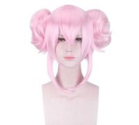Anime Wig Fate Cosplay Tamamo no mae Wig,Pink Wig,Costume Halloween Wig,for Halloween,Costume Party,Anime Show,Cosplay Event,Concerts(Size:Style A) Cosplay Anime Wig Coser (Size : Stijl B)