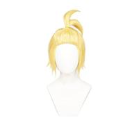 Anime Wig Fire Force Cosplay Arthur Boyle Wig,Short Blonde Wig,Costume Halloween Wig,For Halloween,Costume Party,Anime Show,Cosplay Event,Concerts(Size:Style A) Cosplay Anime Wig Coser ( Size : Stijl
