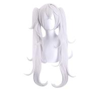 Anime Wig for Vtuber Kuzuha Cosplay Wig,Silver Wig,Costume Halloween Wig,for Halloween,Costume Party,Anime Show,Cosplay Event,Concerts(Size:Long) Cosplay Anime Wig Coser (Size : Lang)