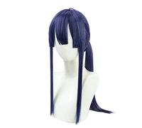 Anime Wig for Vtuber Nagao Kei Cosplay Wig,Blue Long Ponytail Wig,Costume Halloween Wig,for Halloween,Costume Party,Anime Show,Cosplay Event,Concerts(Size:style B) Cosplay Anime Wig Coser (Size : Sti